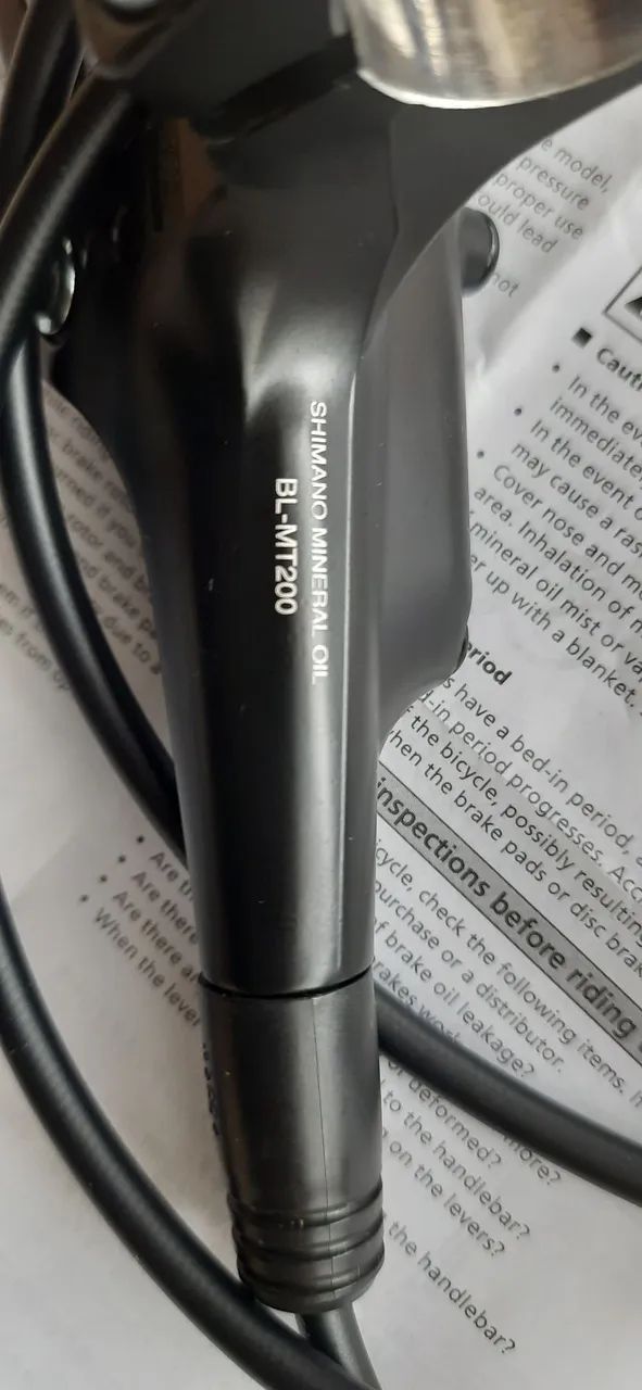 Freio hidraulico dianteiro MT200 Shimano - Foto 2