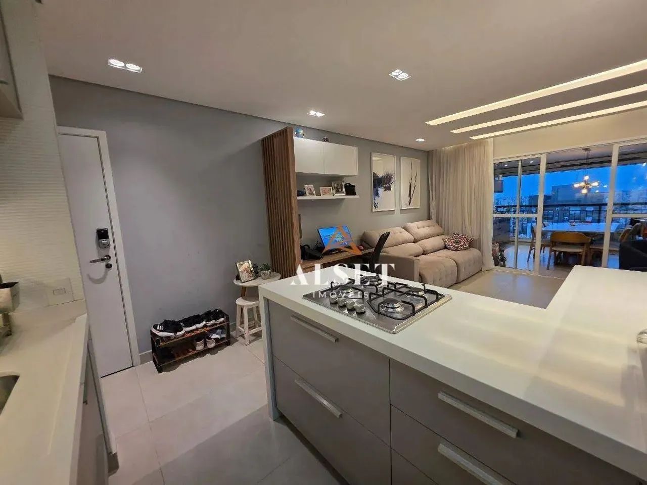 Apartamento com 2 dormitórios e varanda gourmet na Mooca - Foto 5