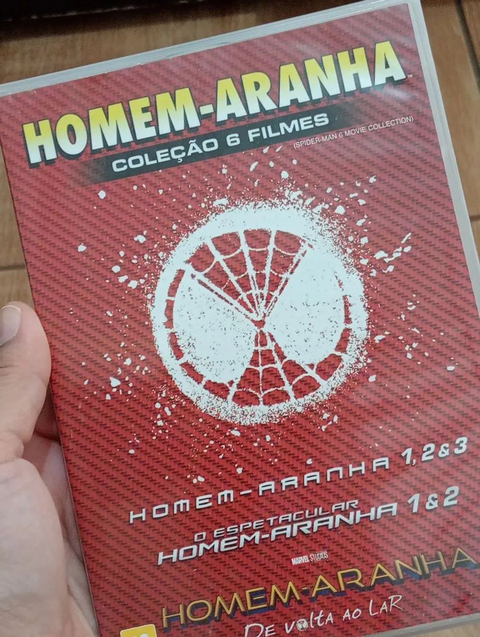 Dvd 6 filmes Homem-Aranha 
