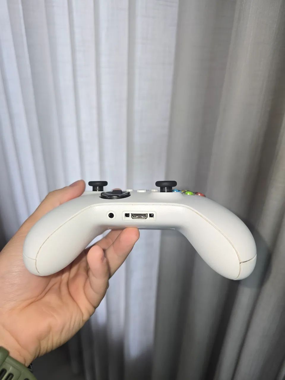 Controle xbox branco em perfeito funcionamento  - Foto 3