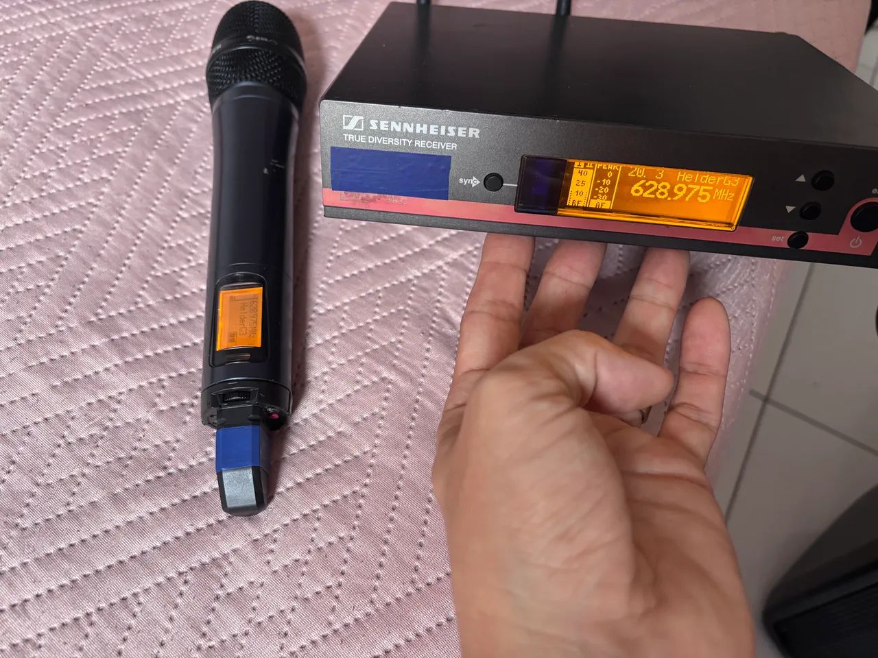 Microfone sem fio Sennheiser EW 100 G3 - Foto 2