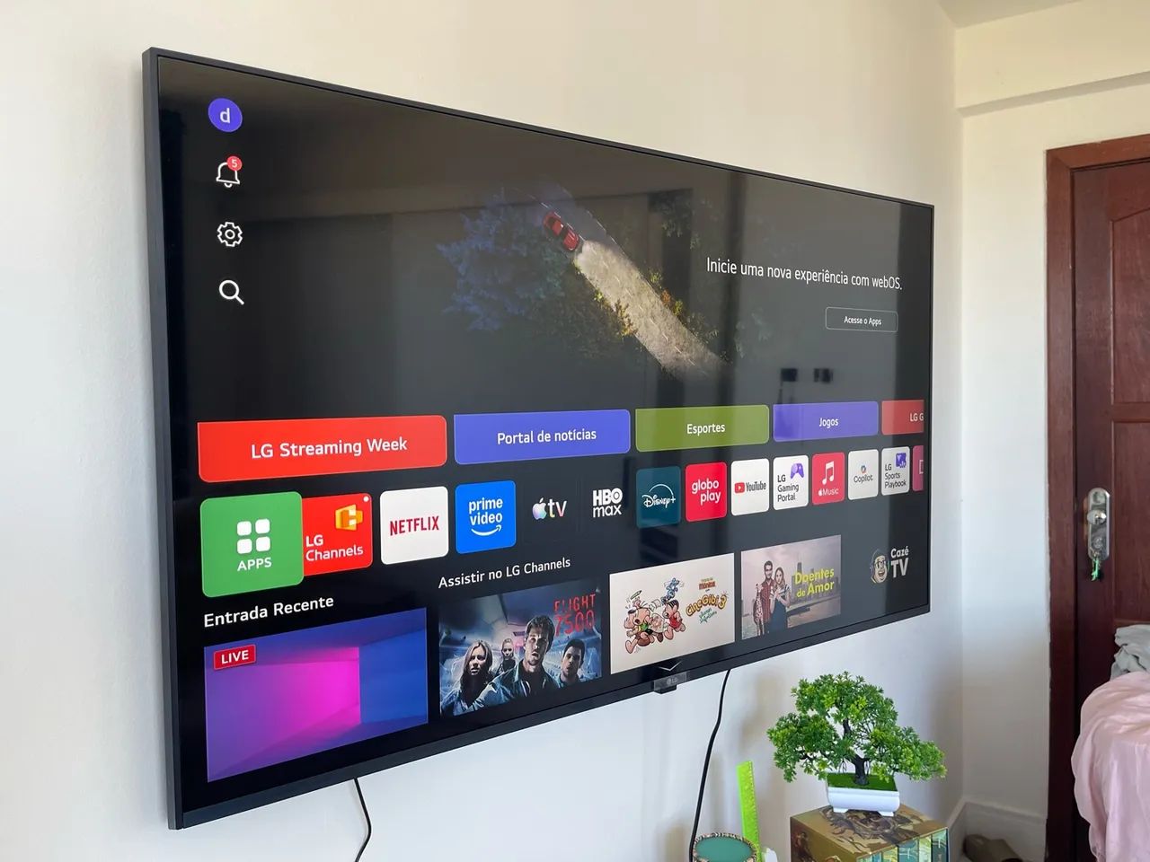 Smart TV LG 43 POLEGADAS 4K