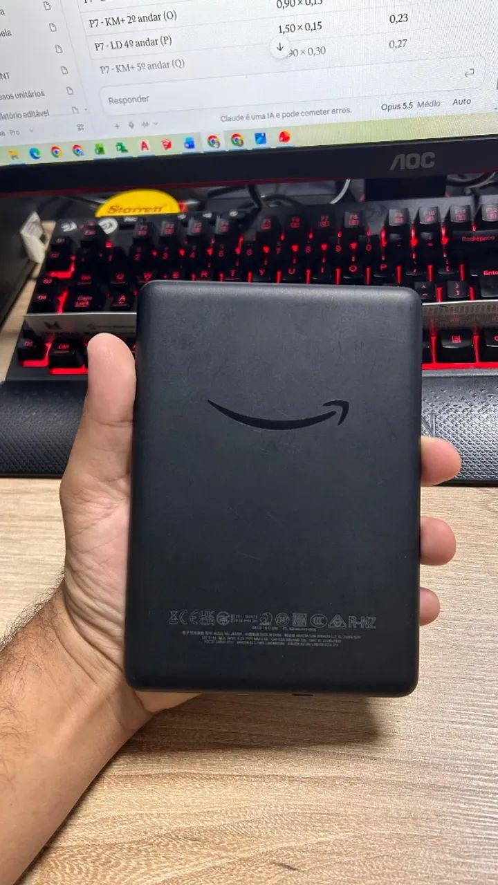 Kindle 10 geração 8gb + capa - Foto 5