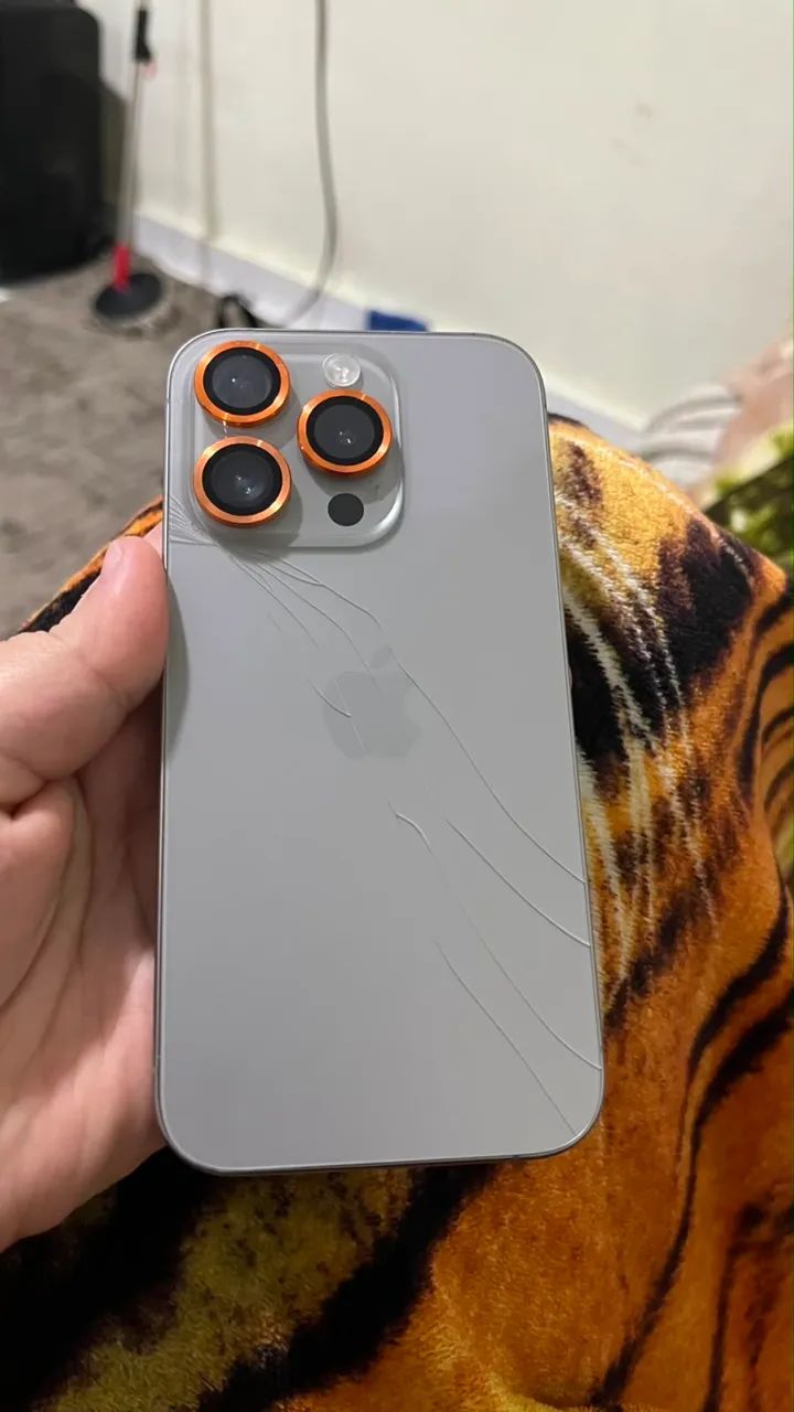 Iphone 15 Pro 256gb Titânio - Foto 4