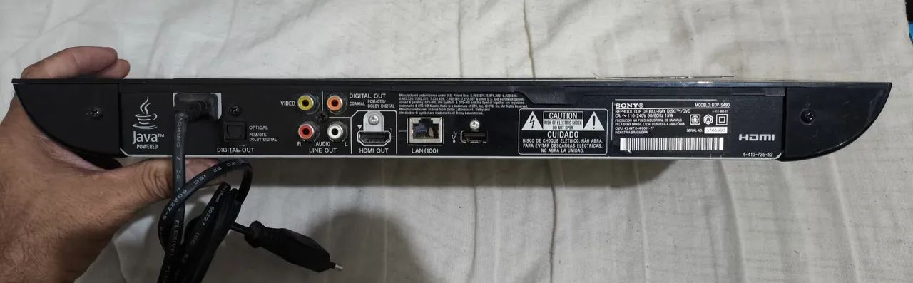 Reprodutor/Player Blu-ray 3D Sony BDP-S490 - Foto 2