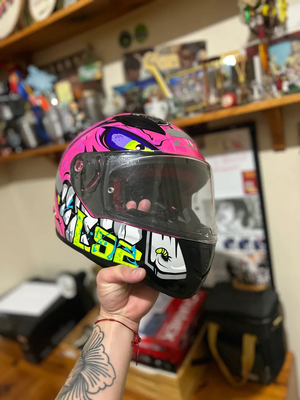 CAPACETE LS2 RAPID (Pouquíssimo usado, sem marcas)  - Foto 5