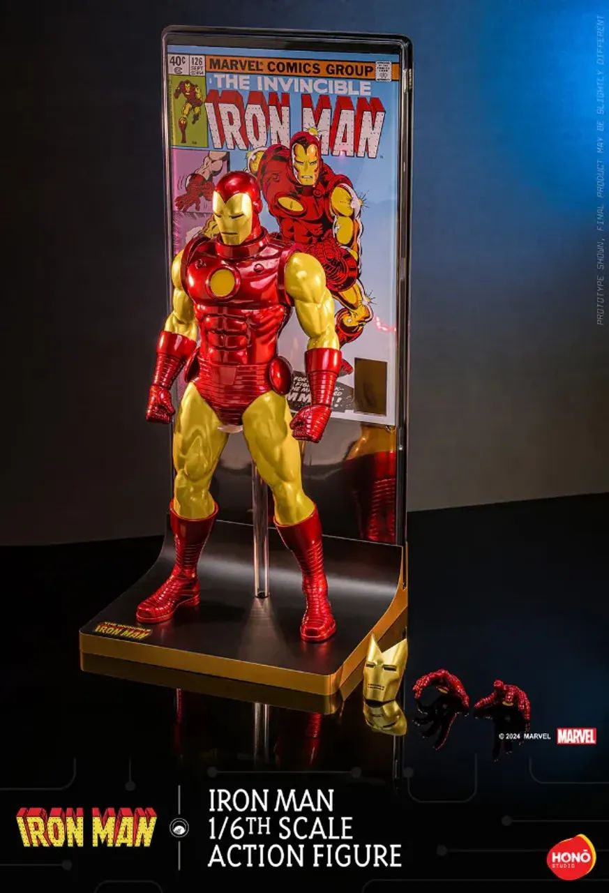 Homem de Ferro Iron Man Hono Studios Hot Toys Usado