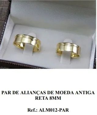Alianças de Moedas Antigas - Entrego - Foto 2