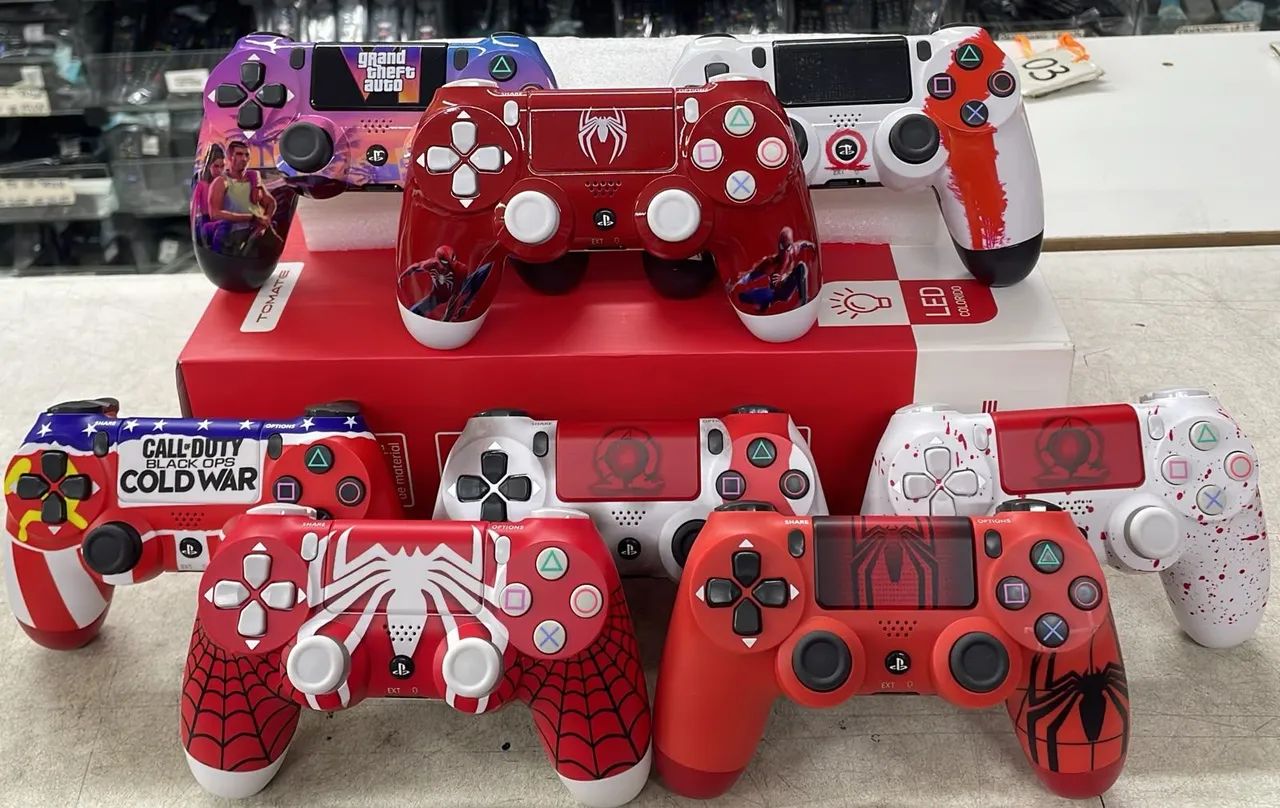 Controle game ps4 sem fio  - Foto 2