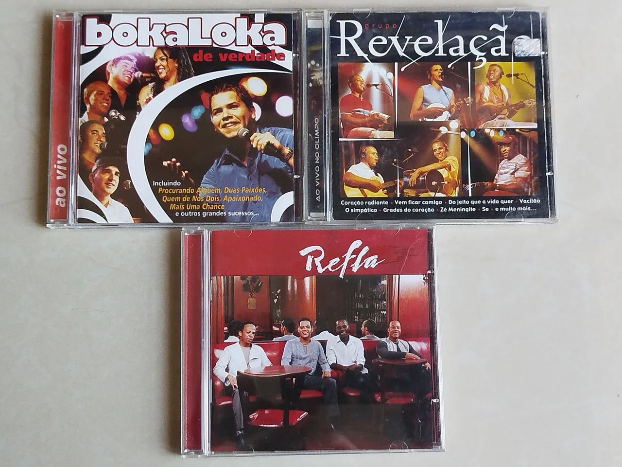 CDs Revelação - Bokaloka - Refla - Kit C/3