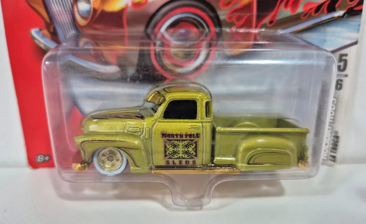 Hot Wheels 2007 Holiday Rods La Troca Verde - Hobbies e coleções