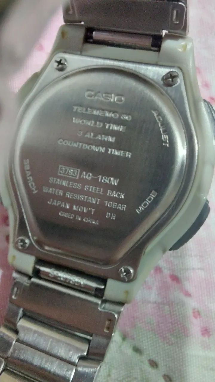 Vendo Relógio Casio AQ 180W - Foto 2