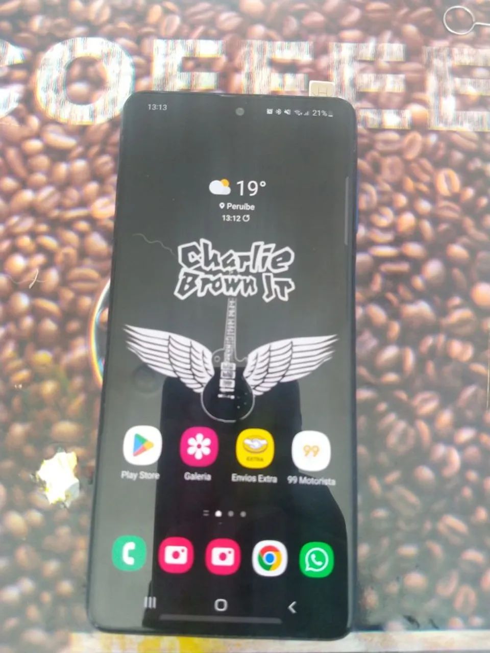 Galaxy m62 touch-screen responde e para 