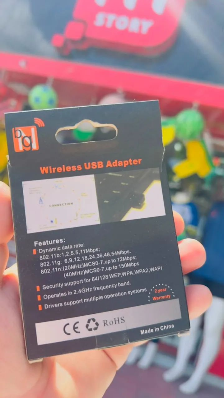 ADAPTADOR PARA PC USB/WIFI 950MBPS - Foto 2