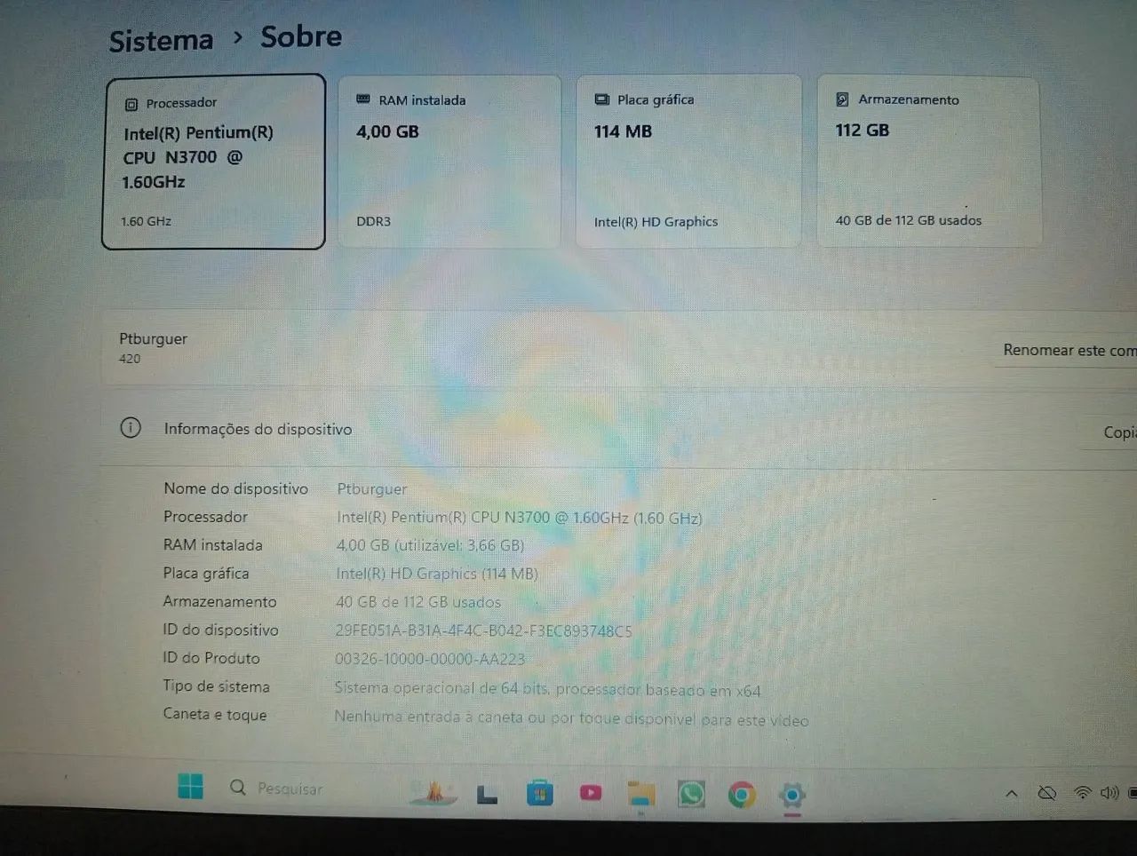 Notebook compag  - Foto 3