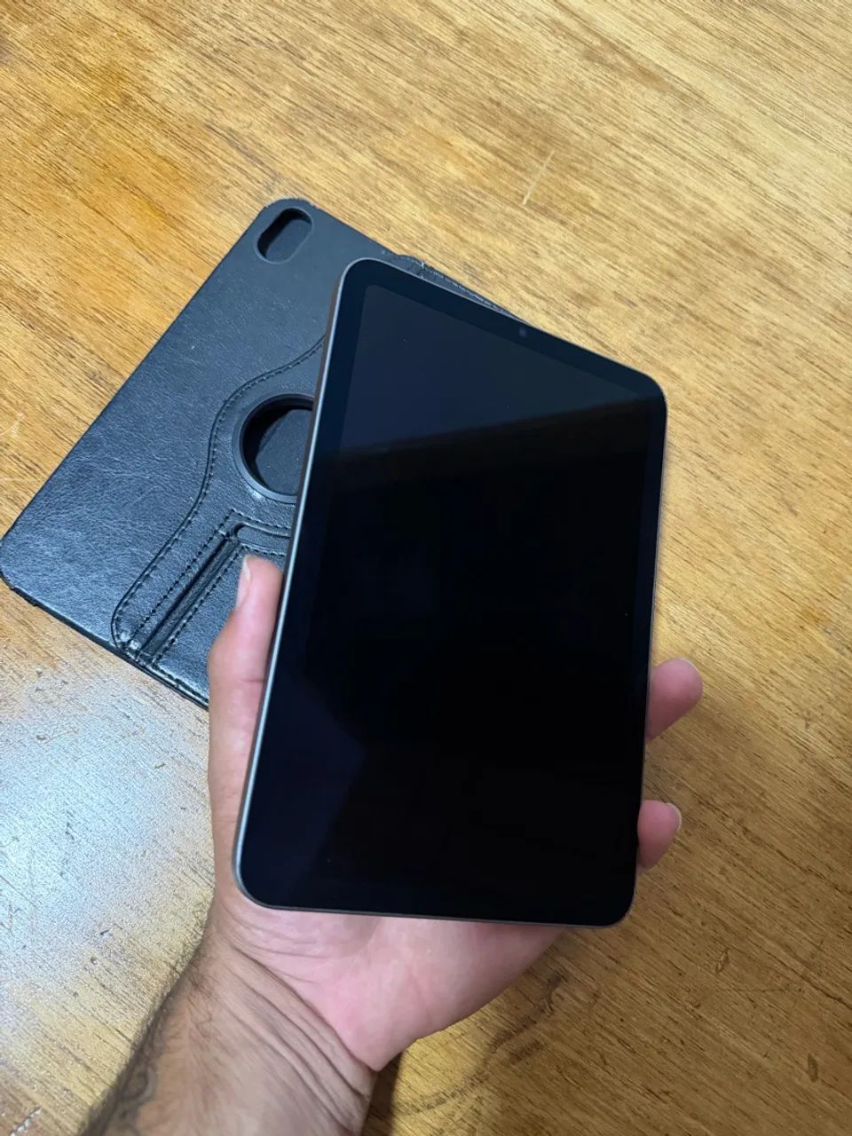 iPad Mini 6 64gb Cinza Espacial - Com Capa - Envio OLX Pay - Parcelo 18 e Troco - Foto 3