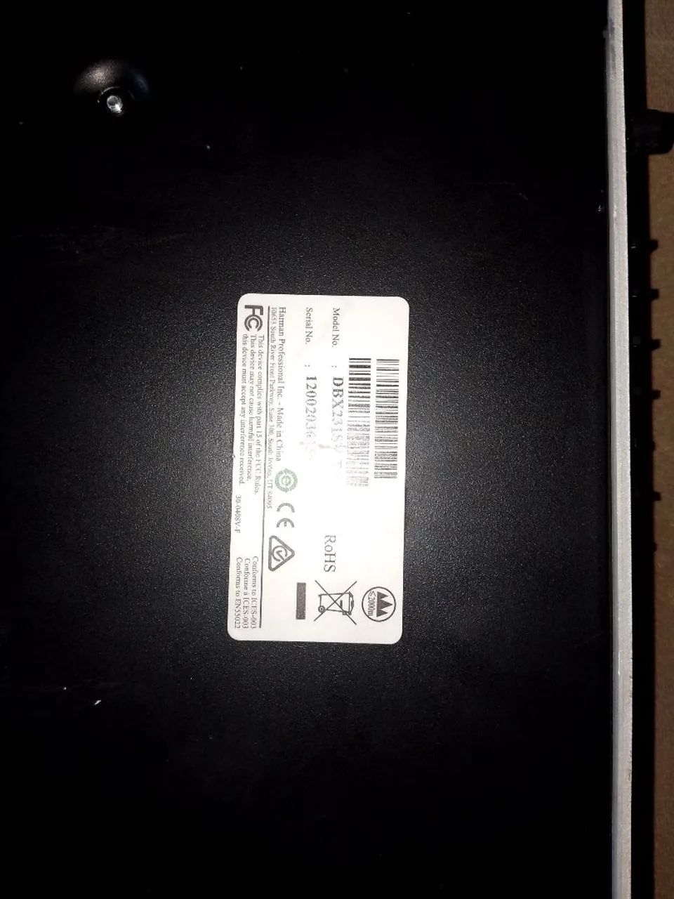 Equalizador de som marca DBX 231 Sv - Foto 2