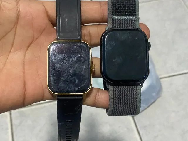 Dois relógios Smartwach ( Defeito )