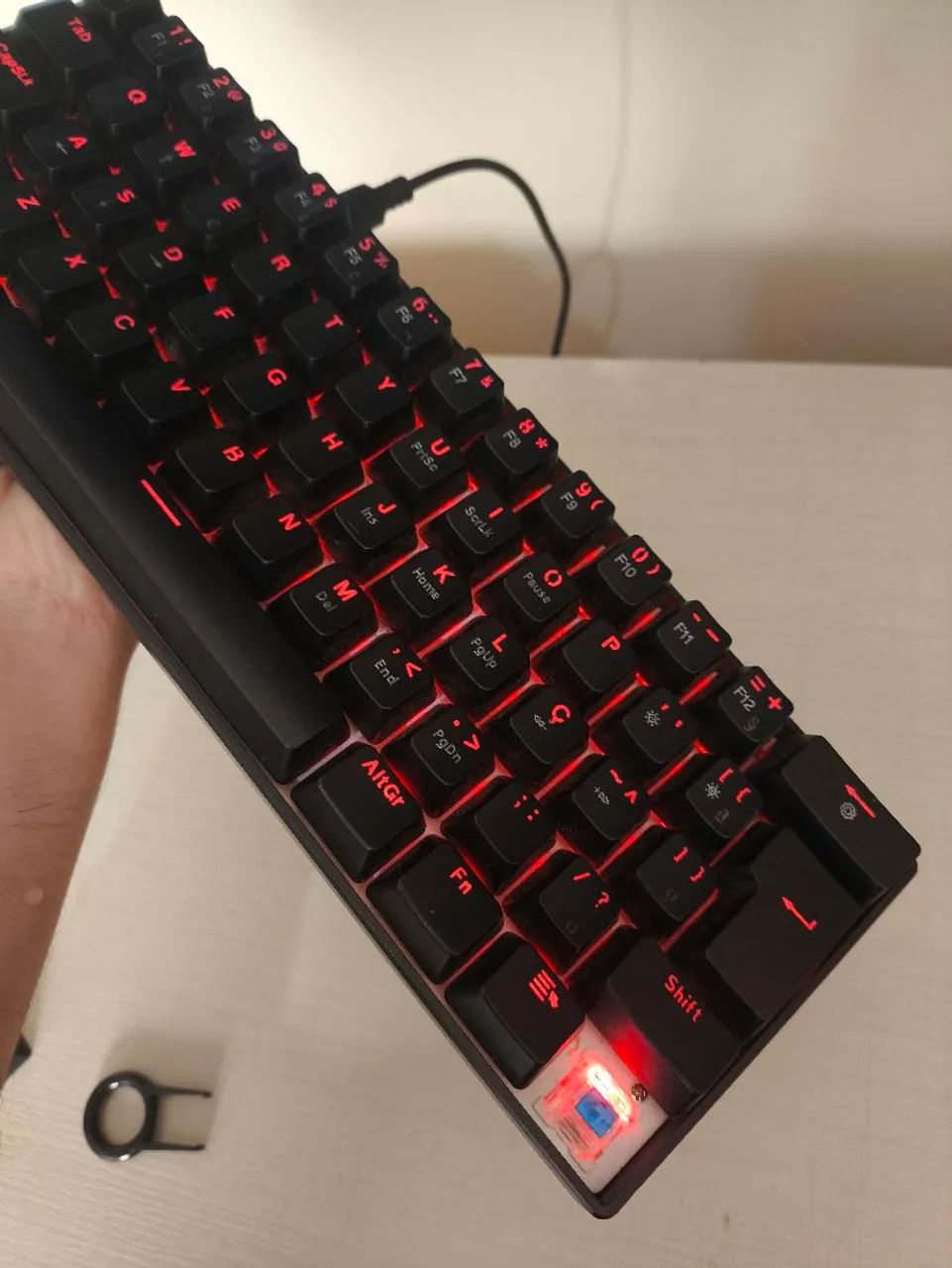 Teclado mecânico gamer pcyes - Foto 4