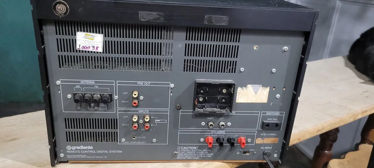 System Gradiente DS 88 s / controle - Foto 5
