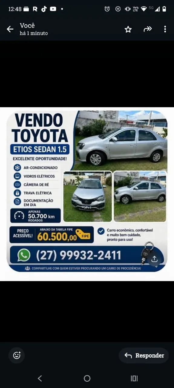 Toyota Etios 2020