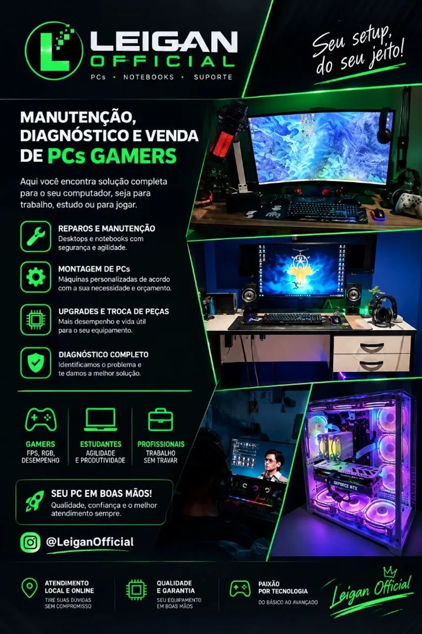 Pc gamers montados