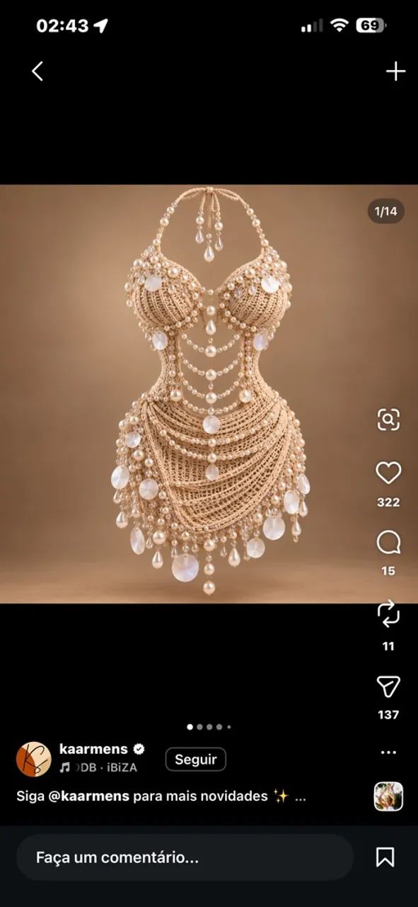 Vestido crochê ( encomenda) qualquer modelo  - Foto 3