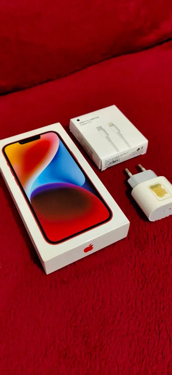 iPhone 14 128gb RED Impecável Na Caixa + Capinha / Parcelo até 18x / Entrega Sorocaba - Foto 3