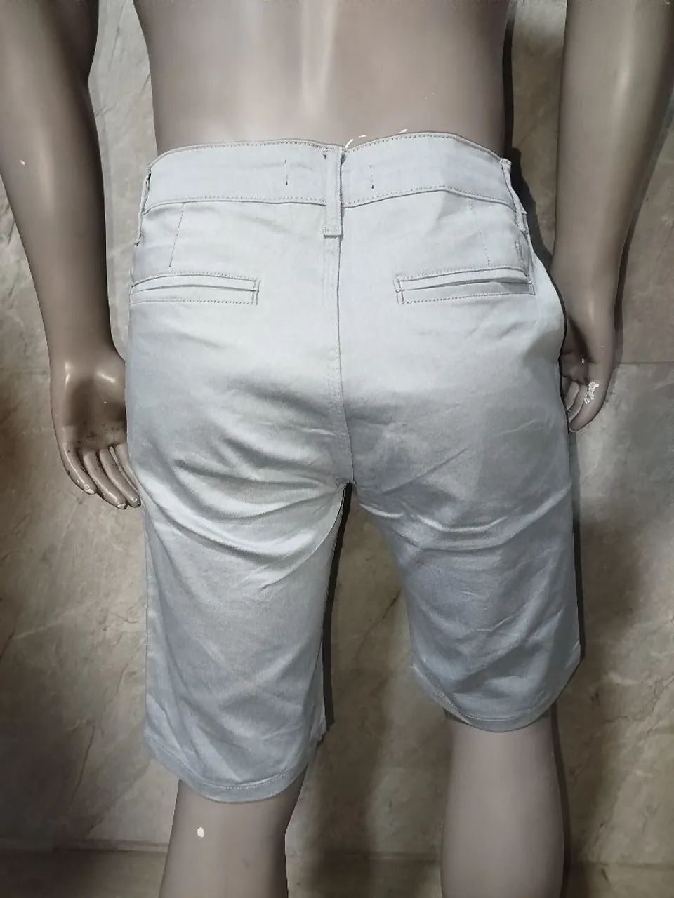 Shorts bermuda sarja Calvin  - Foto 3