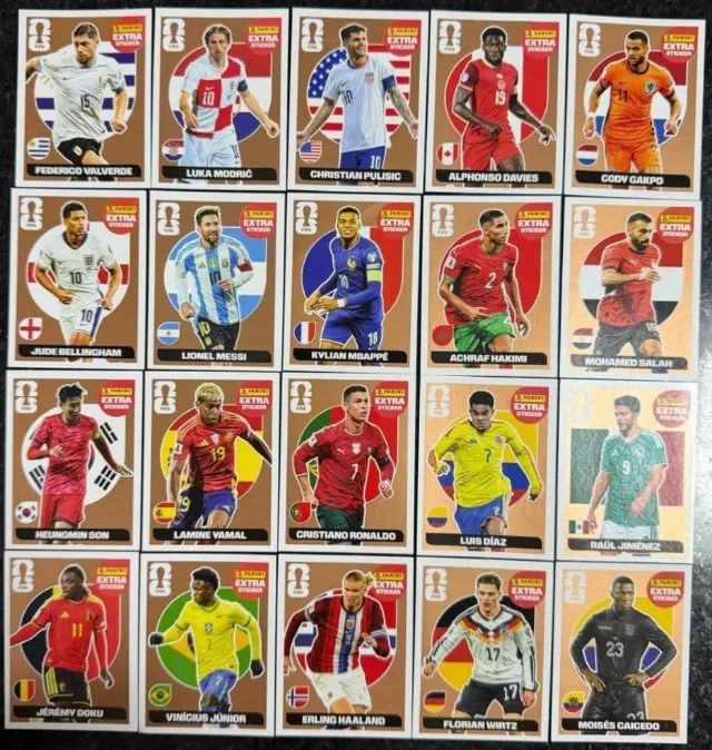 KIT COMPLETO LEGENDS - COPA DO MUNDO 2026 