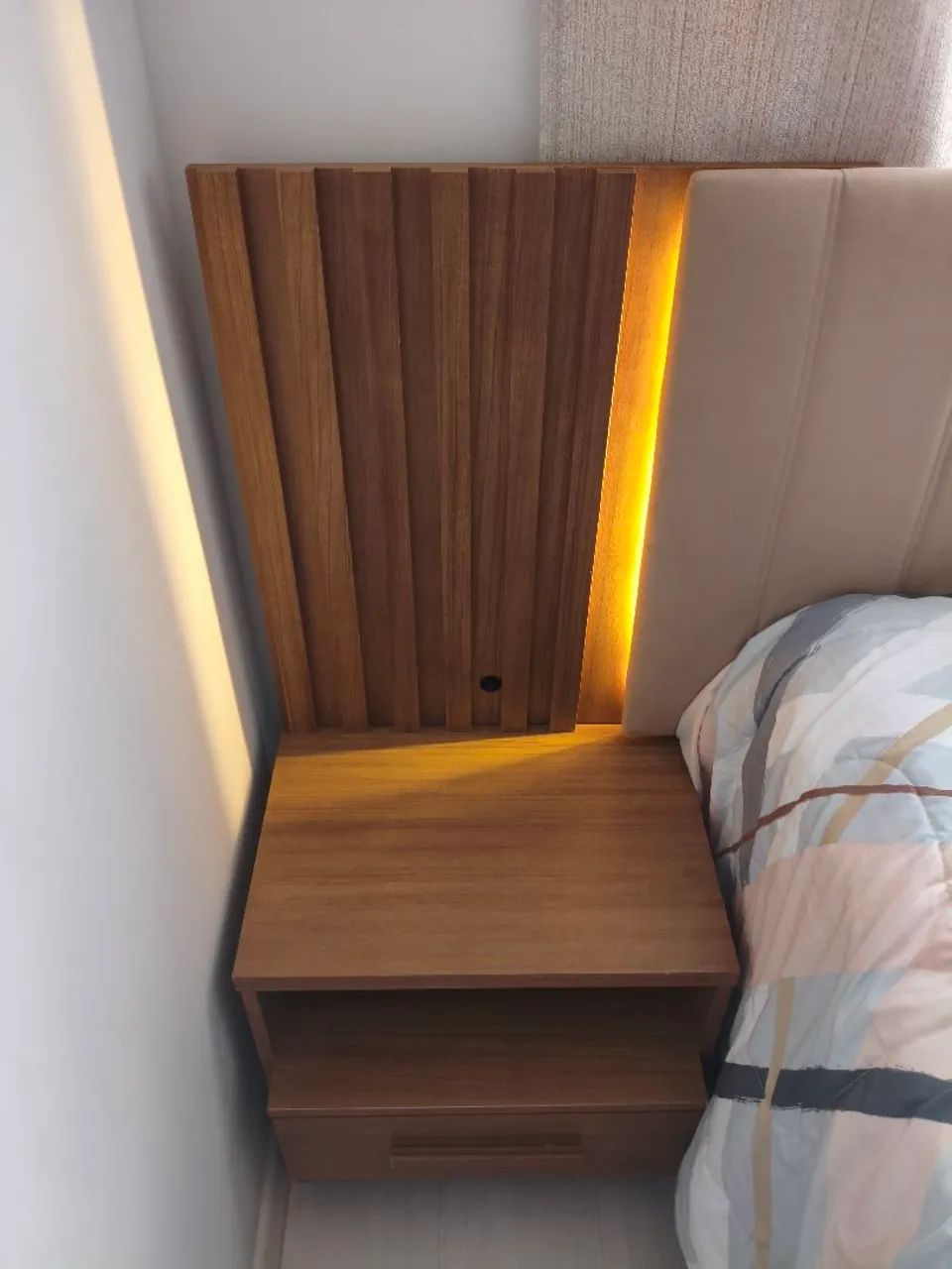 Cabeceira de cama com LED - Foto 5