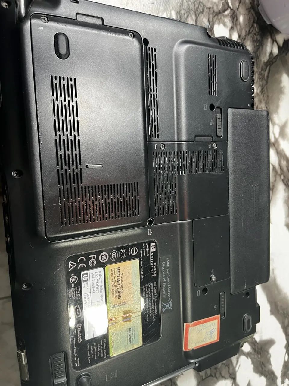 notebook HP Pavilion TX2500 