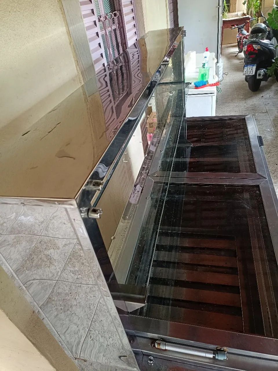 Balcão self service refrigerado