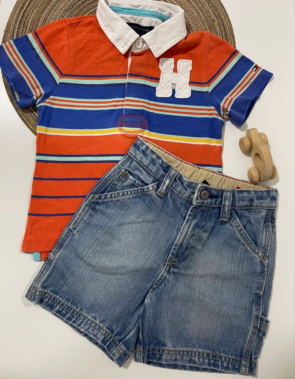 Conjunto Tommy e Gap 