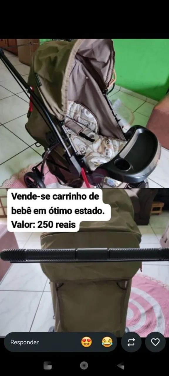 Carrinho de bebê 