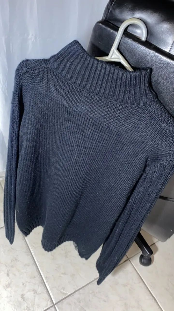 Suéter Cacharrel em Tricot com Zíper - Foto 3