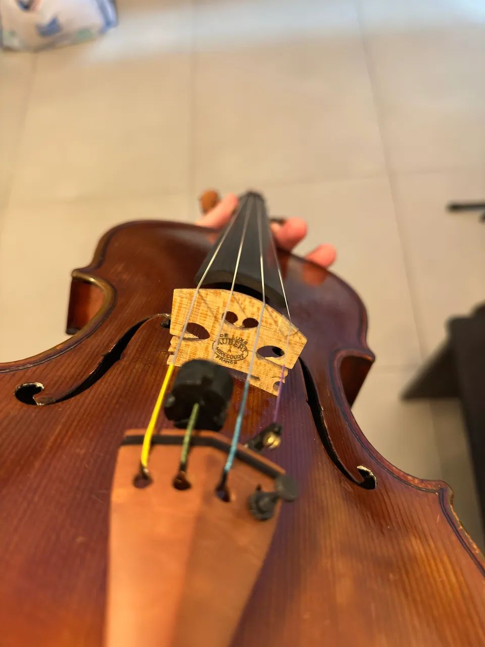 Violino copia Antonio Stradivarius 90 anos - Foto 5