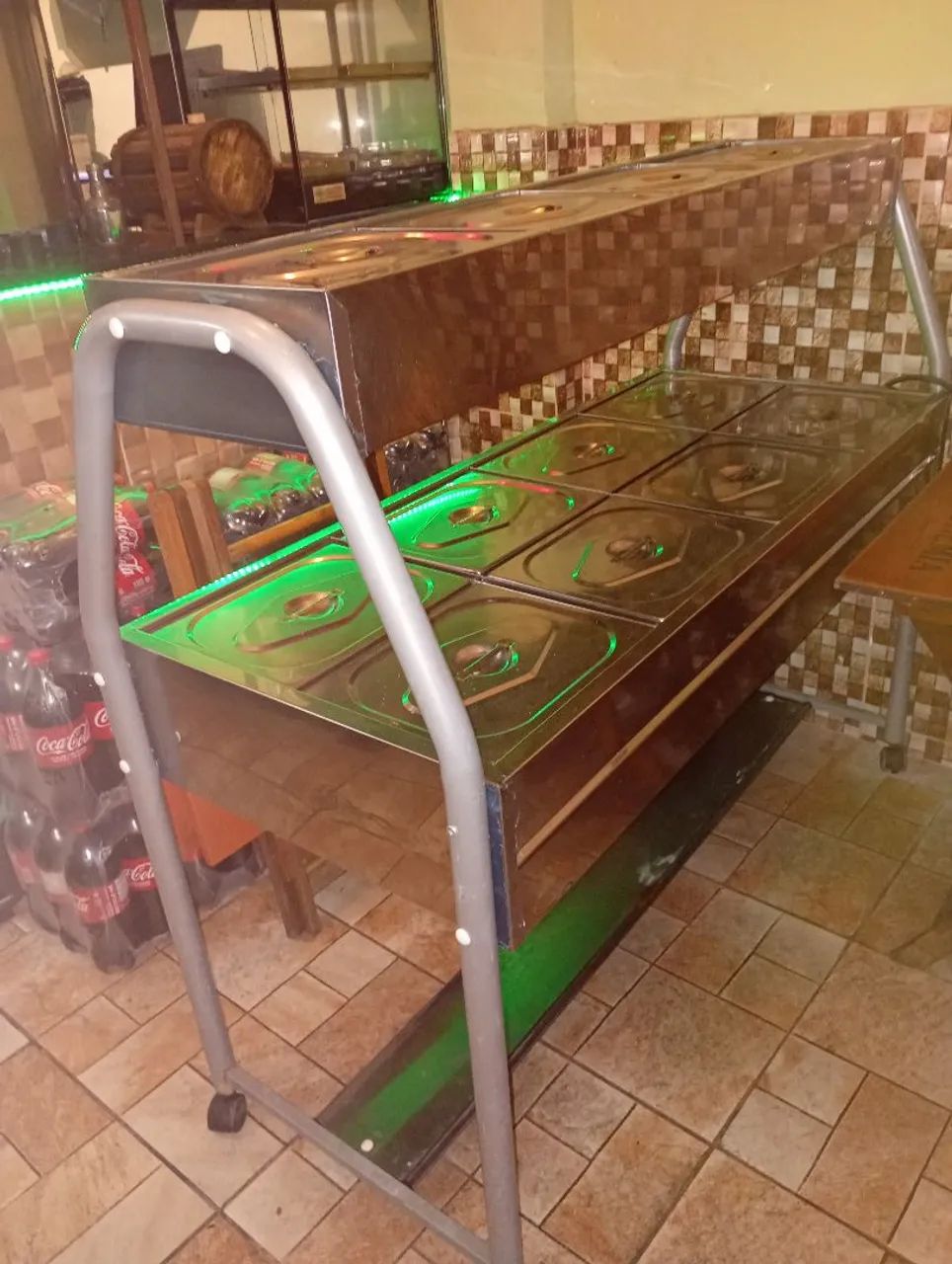 Balcão de Buffet Self Service