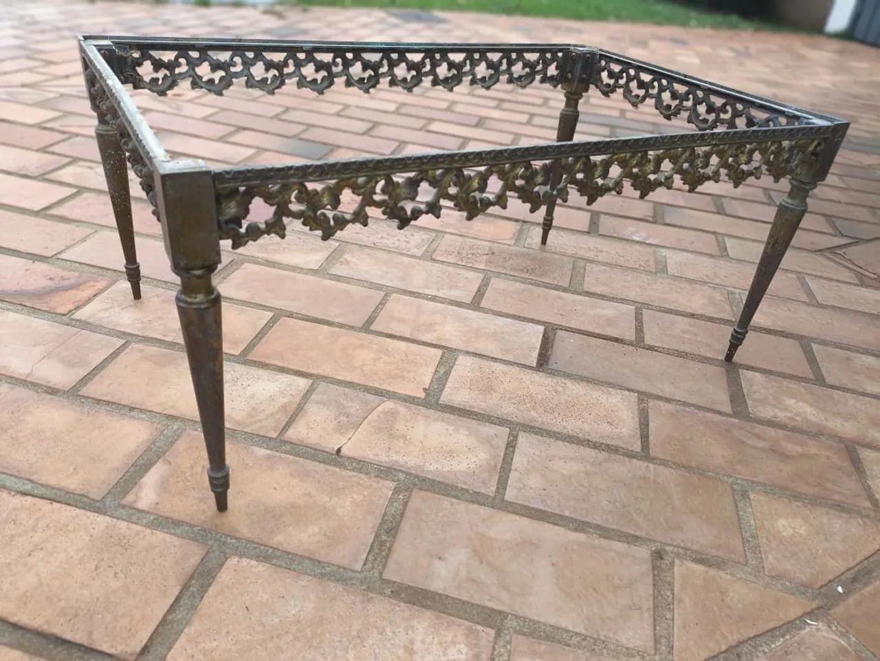 Mesa antiga de mármore  - Foto 2