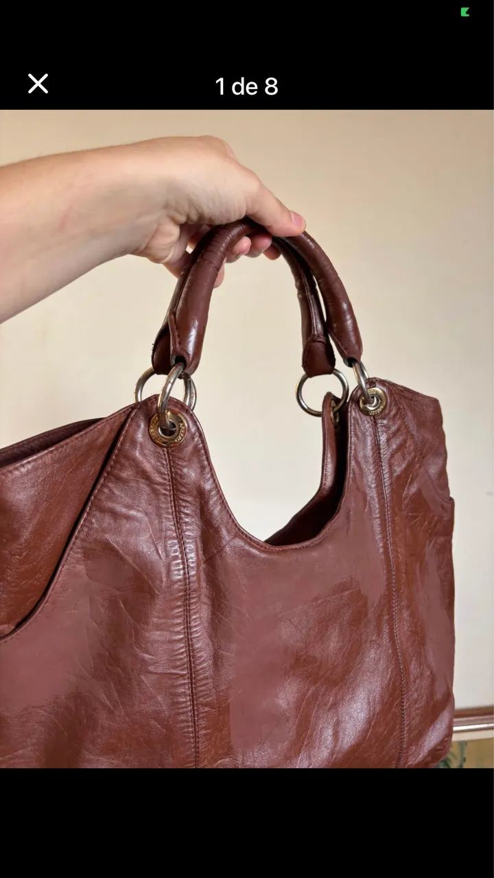 Bolsa arezzo couro  - Foto 5