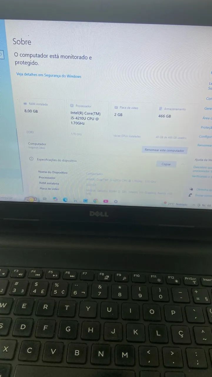 Notebook Dell core i5 - Foto 3