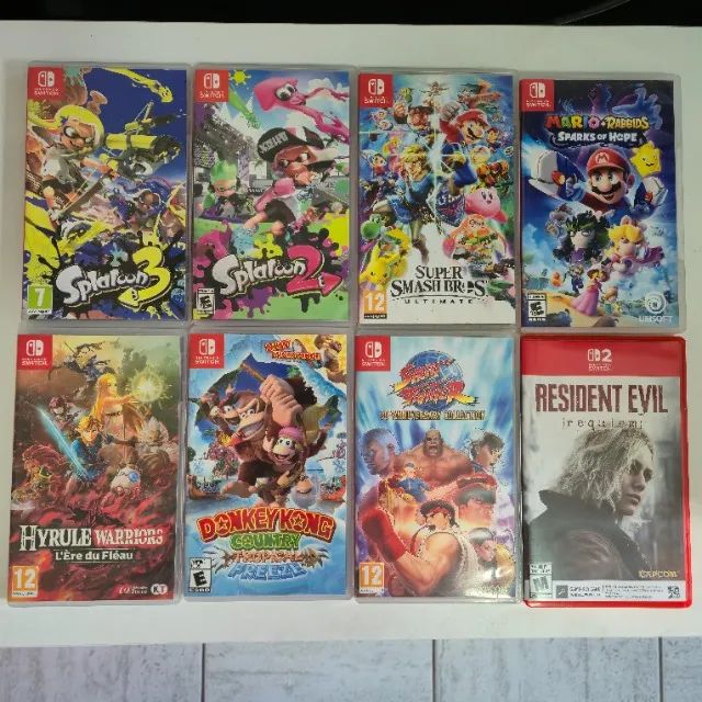 Lote Jogos Nintendo Switch
