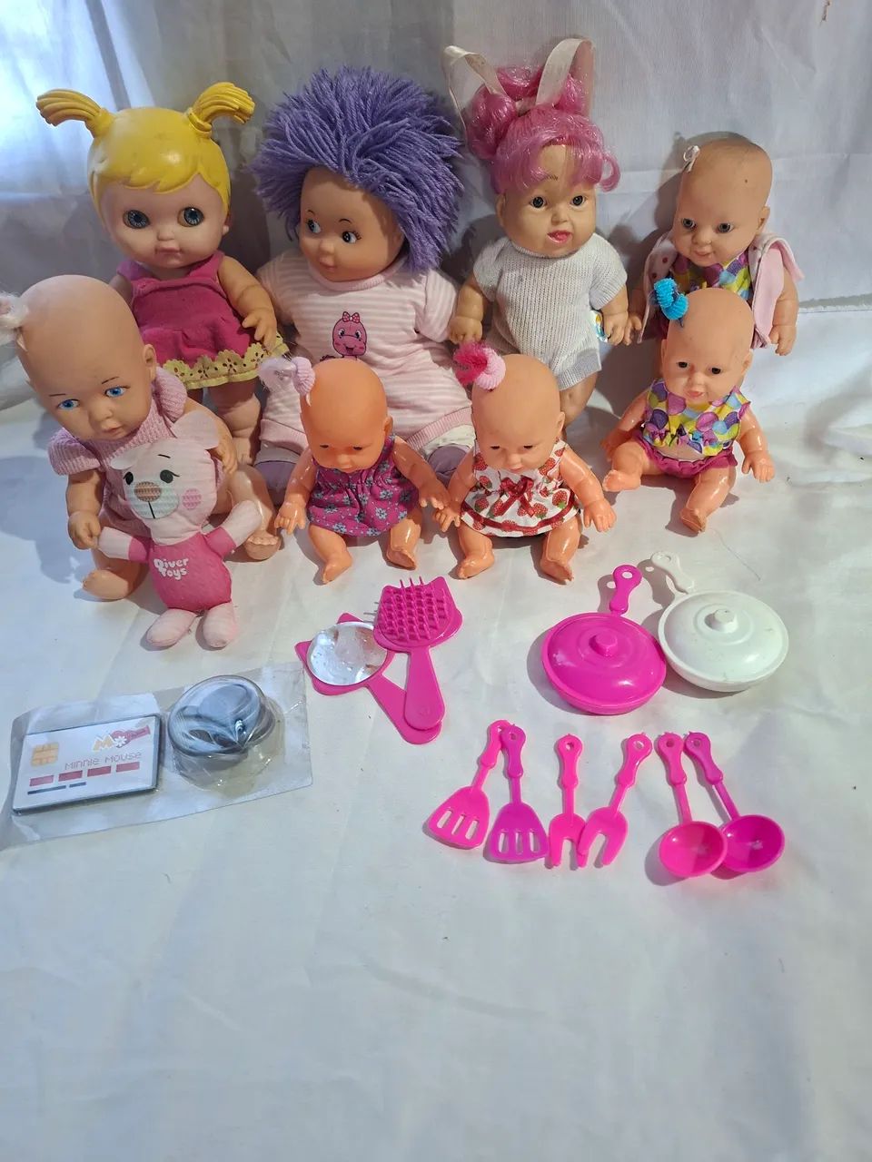 Kit 8 Bonecas com Acessórios - Presente Completo e Barato - Foto 4