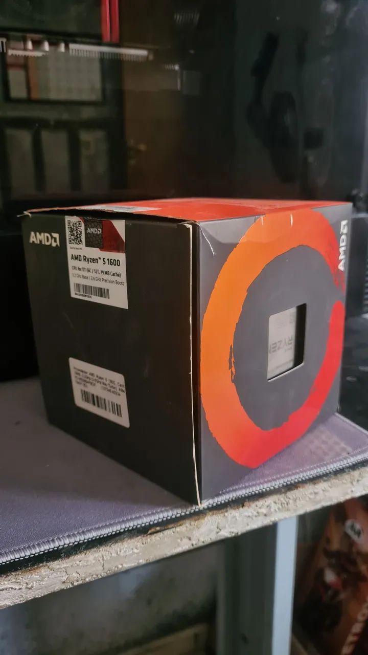 Ryzen 5 1600 AF caixa e cooler - Foto 2