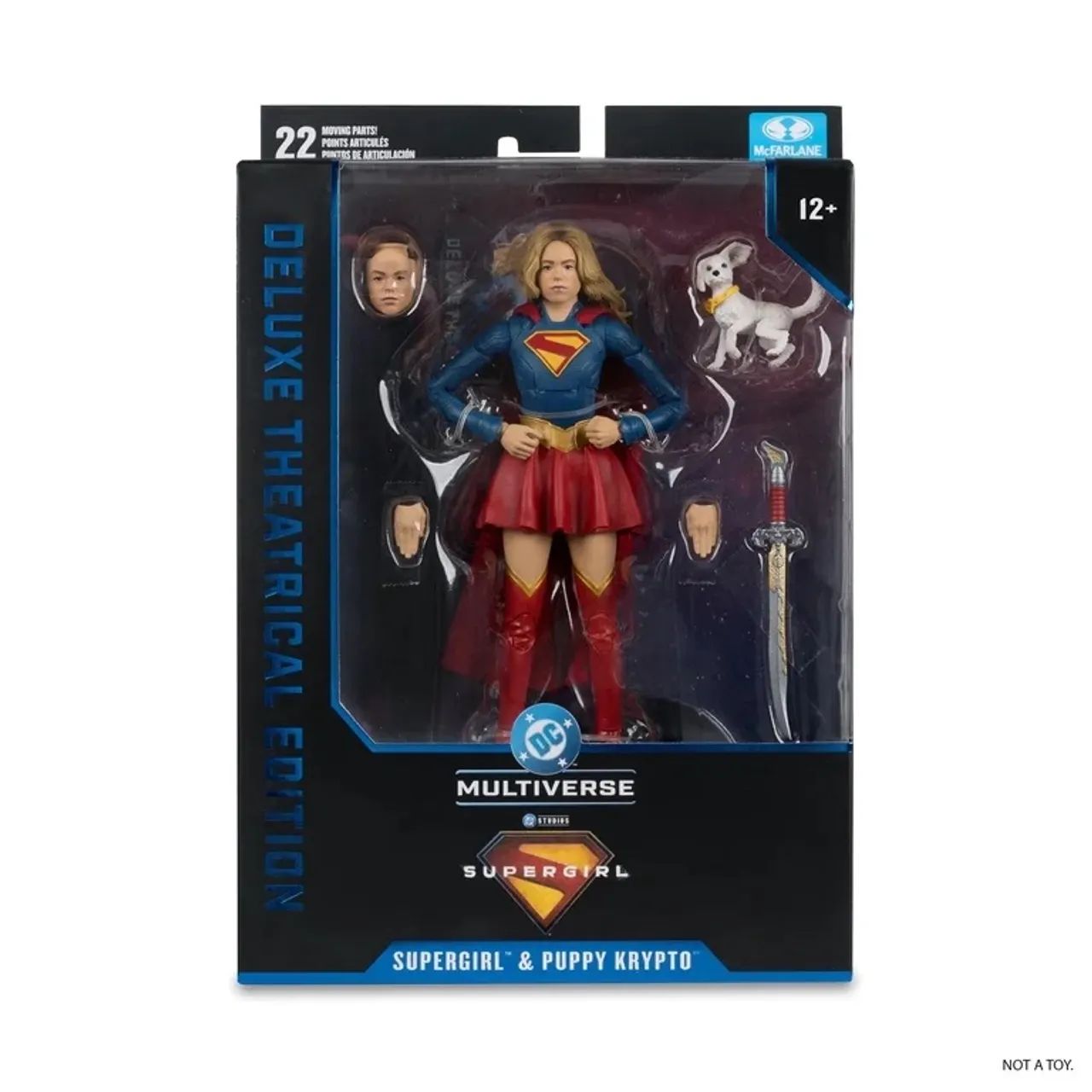 Mcfarlane Toys - supergirl & puppy krypto 