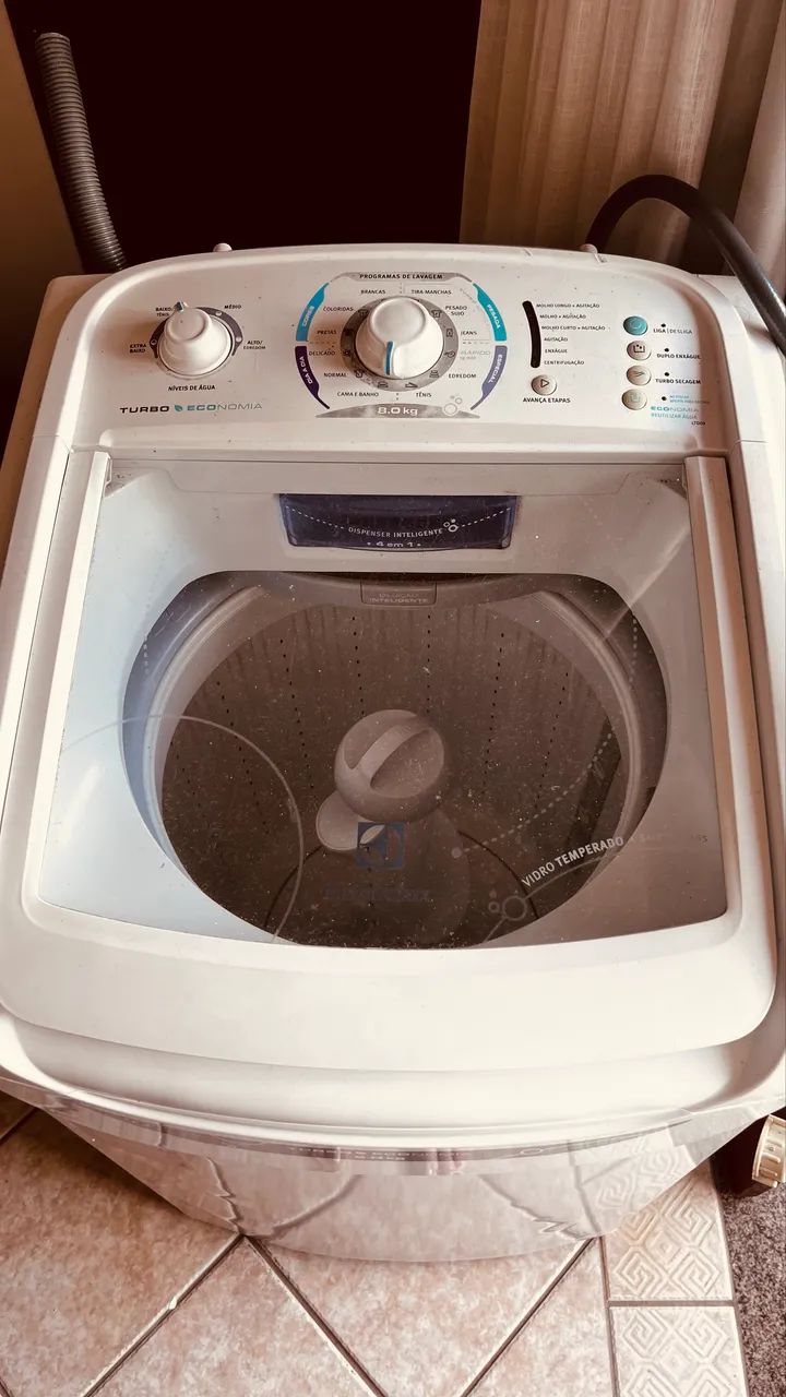 Lavadora de roupas 8kg - Foto 4