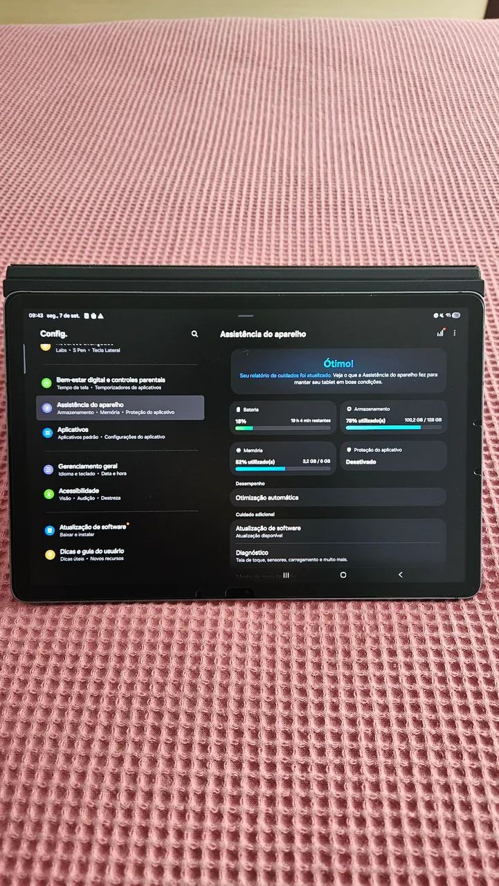 Tablet S9 FE - 128GB + 6GB RAM - Foto 3