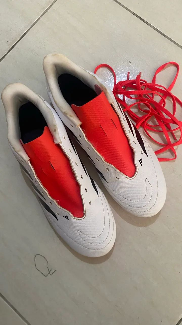 Chuteira original adidas predator essentials - Foto 3