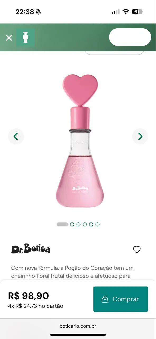 Perfume Dr Botica novo  - Foto 4