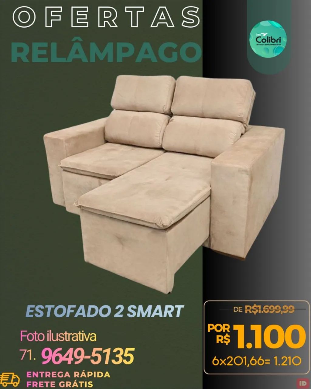 Estofado Retrátil  - Foto 2